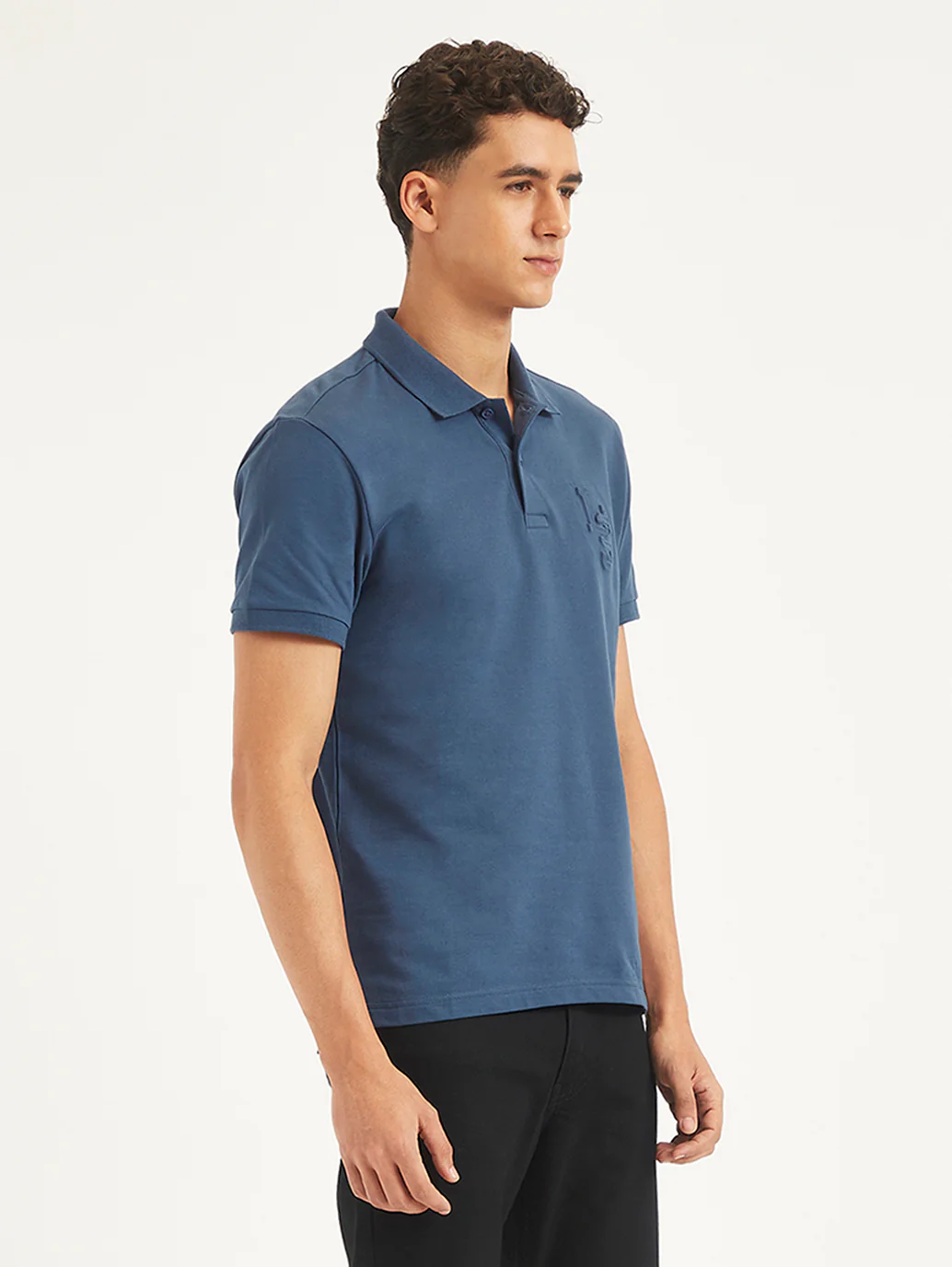 Men's Solid Slim Fit Polo T-Shirt - Image 6