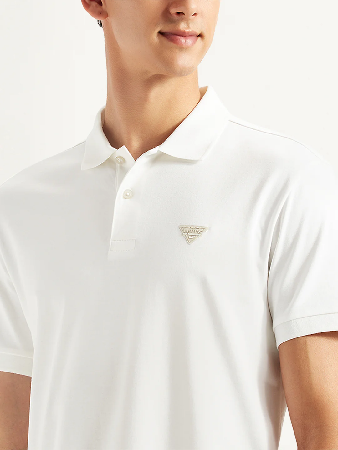 Men's Solid Slim Fit Polo T-shirt - Image 4
