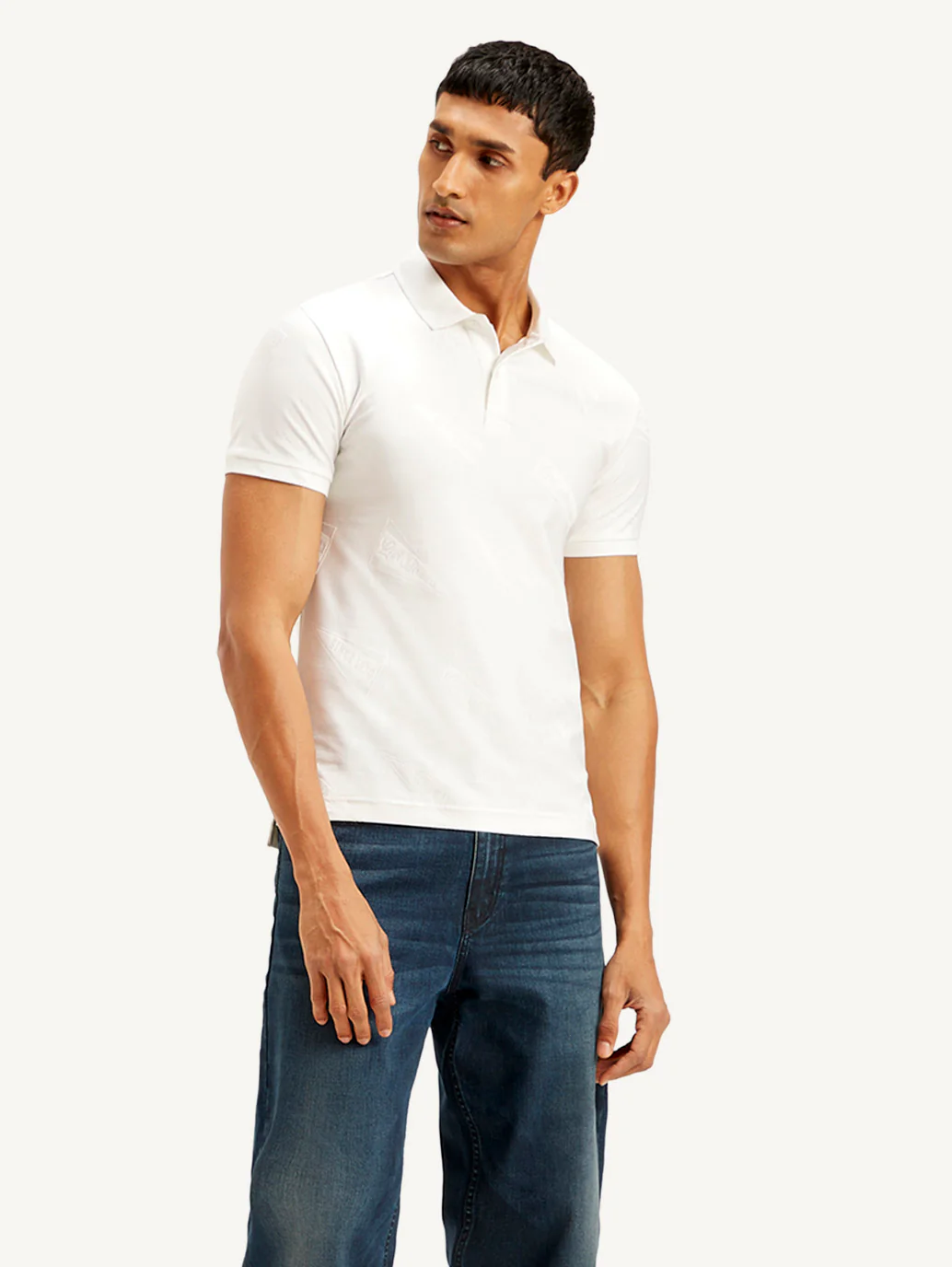 Men's Solid Slim Fit Polo T-shirt - Image 5