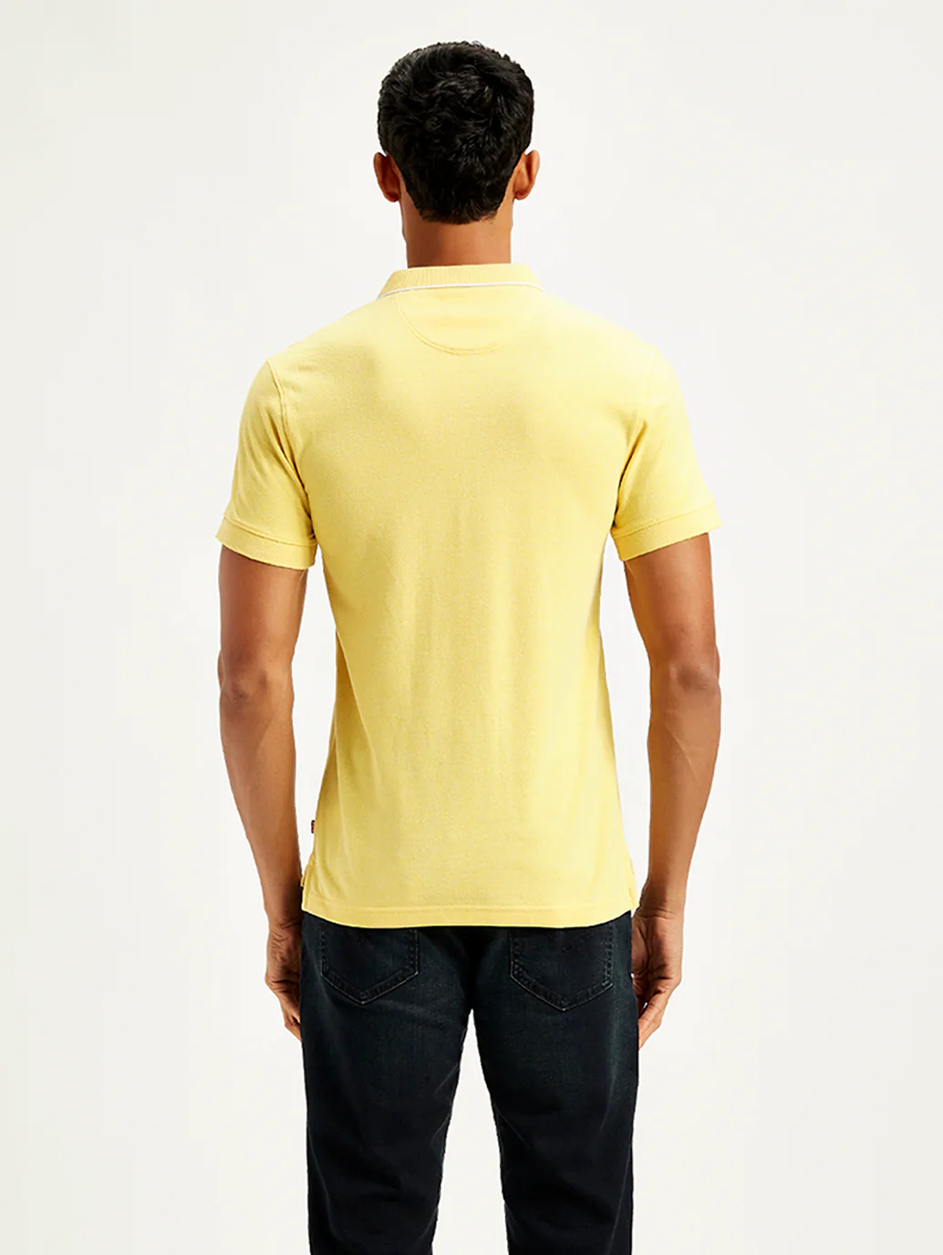 Men's Solid Slim Fit Polo T-Shirt - Image 2