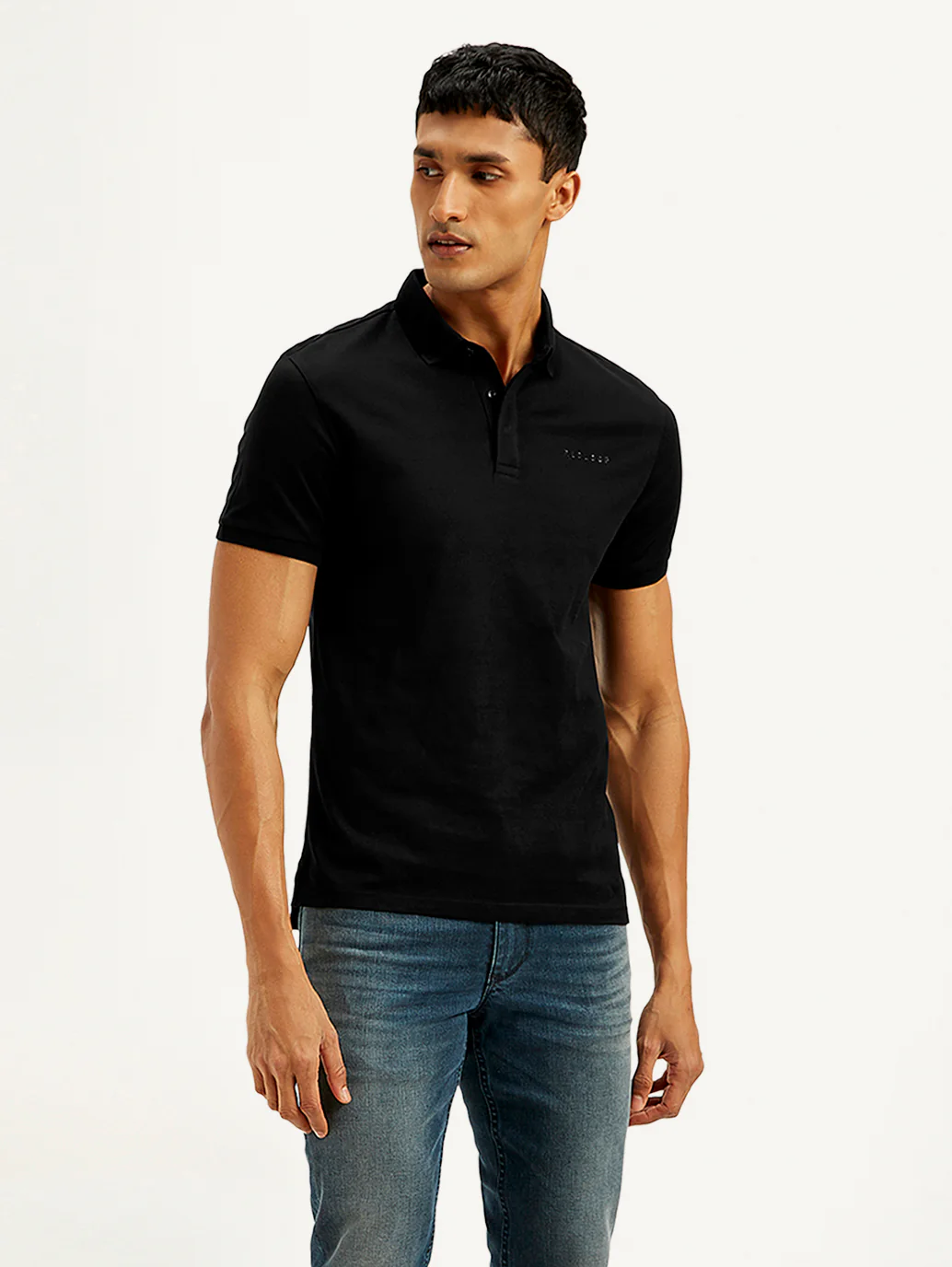 Men's Redloop Solid Ultra Soft Polo T-shirt - Image 3