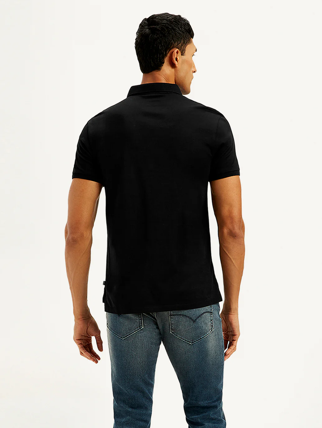 Men's Redloop Solid Ultra Soft Polo T-shirt - Image 4