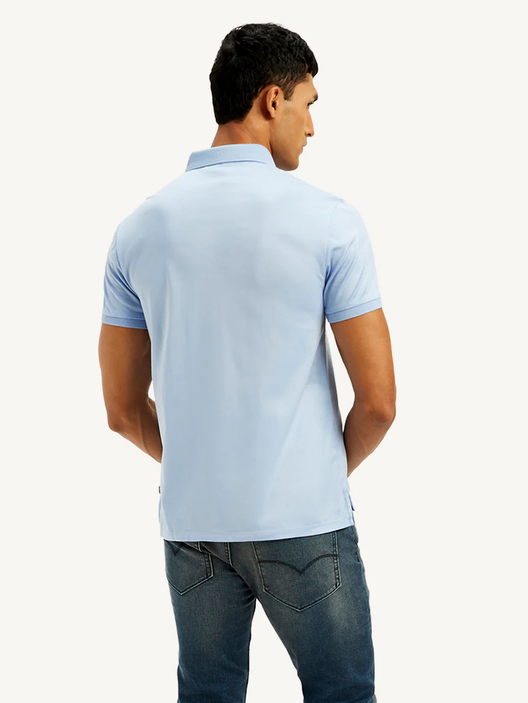 Men's Redloop Solid Ultra Soft Polo T-shirt - Image 4