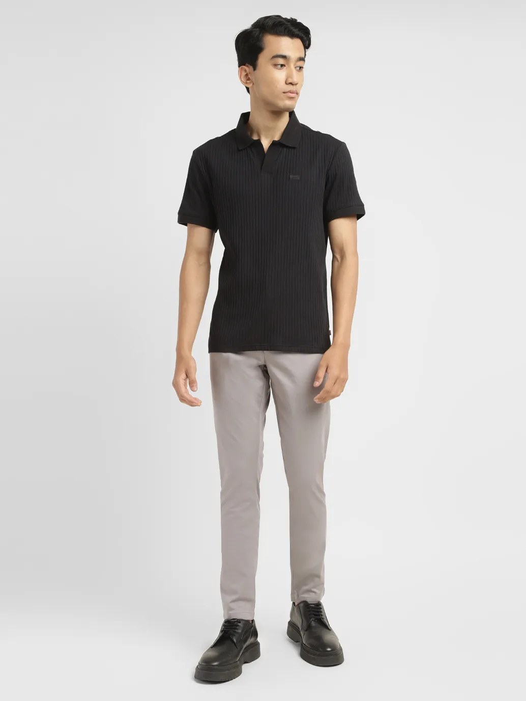 Men's Solid Slim Fit Polo T-shirt - Image 6
