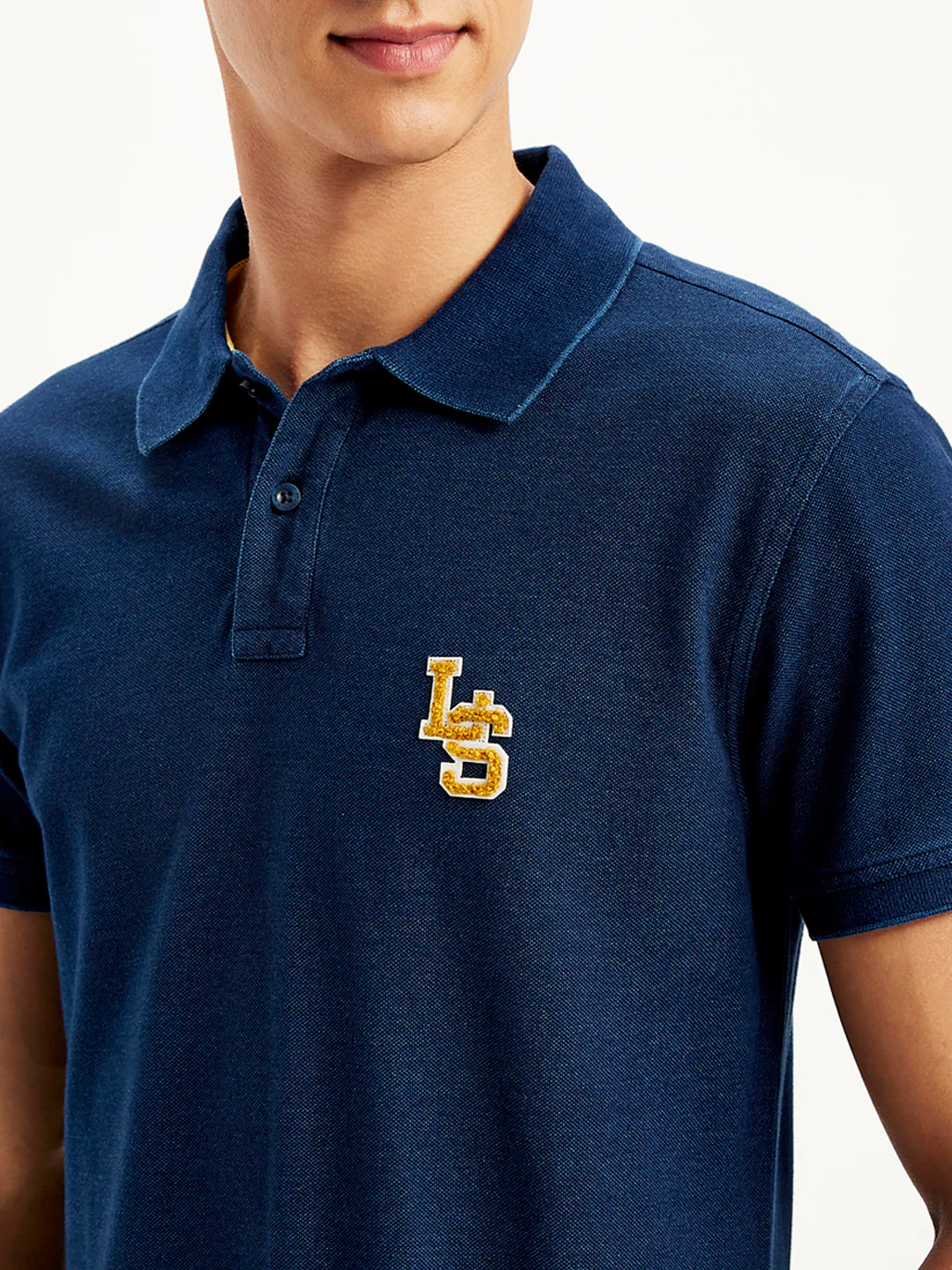 Men's Solid Slim Fit Polo T-Shirt - Image 5