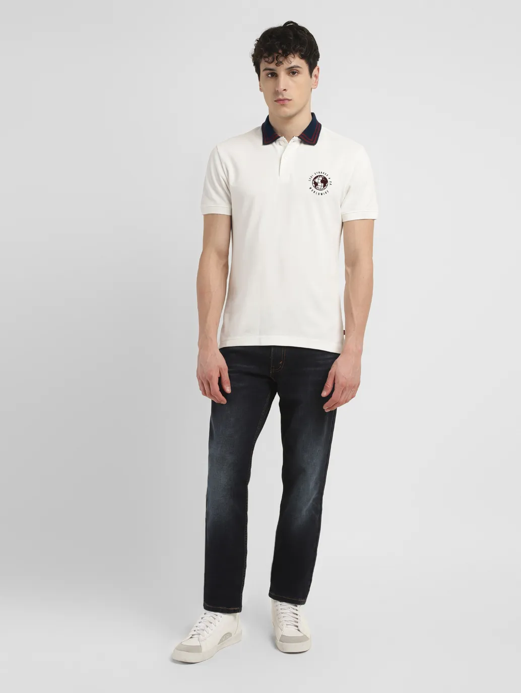 Men's Solid Slim Fit Polo T-shirt - Image 6
