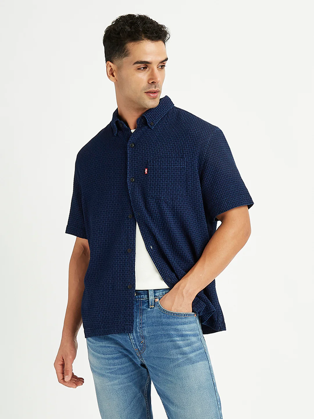 Men's Solid Slim Fit Shirt - Image 5