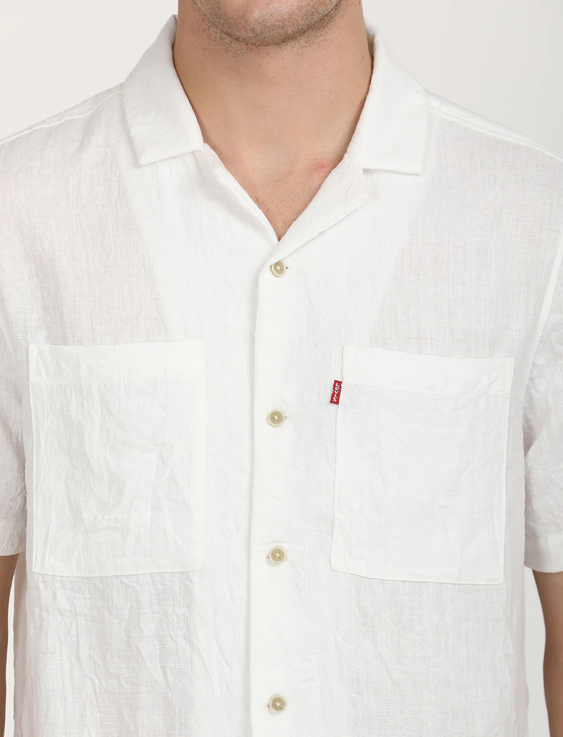 Men's Solid Slim Fit Shirt - Image 4