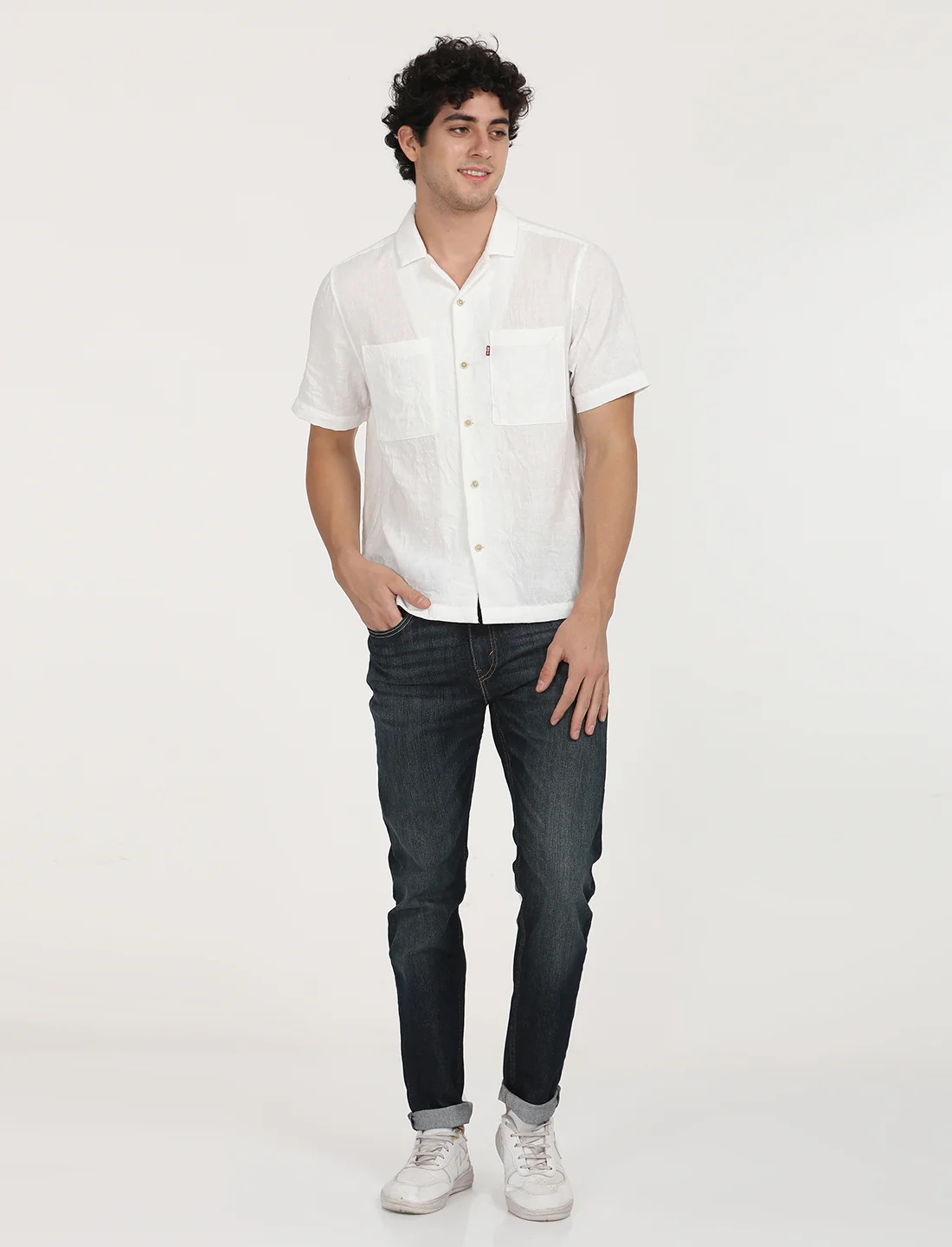 Men's Solid Slim Fit Shirt - Image 6