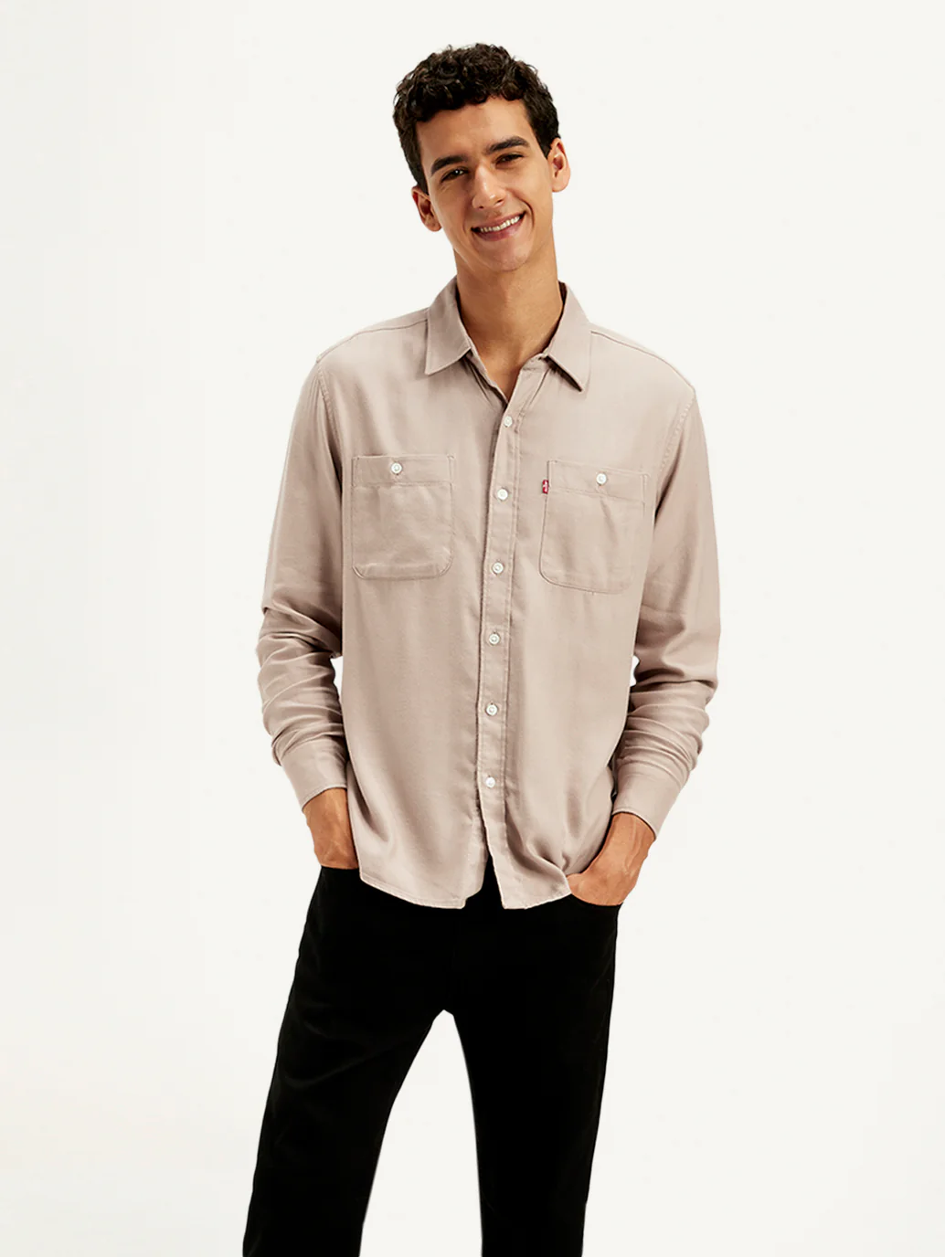 Men's Solid Slim Fit Shirt