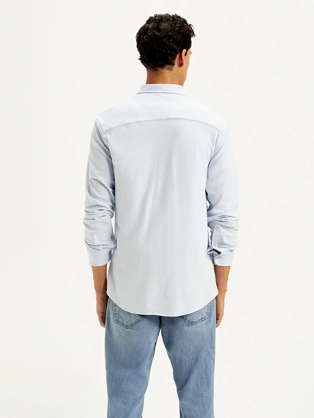 Men's Solid Slim Fit Shirt - Image 3