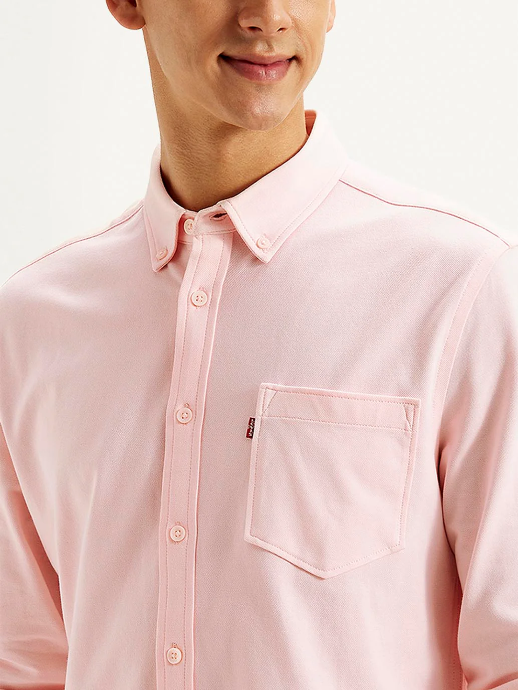 Men's Solid Slim Fit Shirt - Image 4