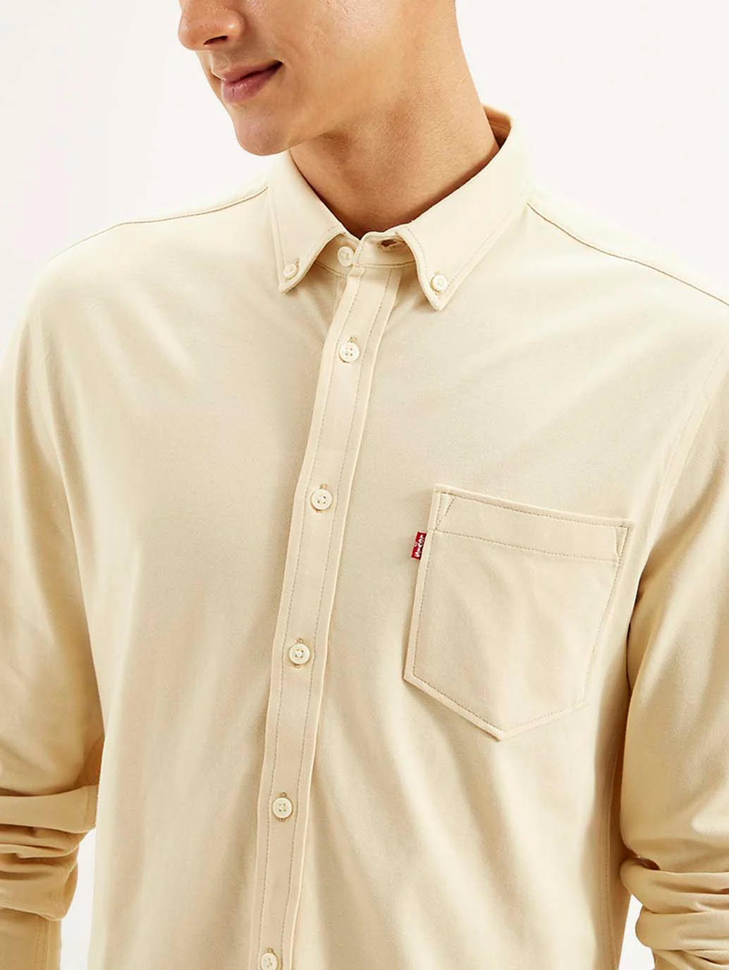 Men's Solid Slim Fit Shirt - Image 4