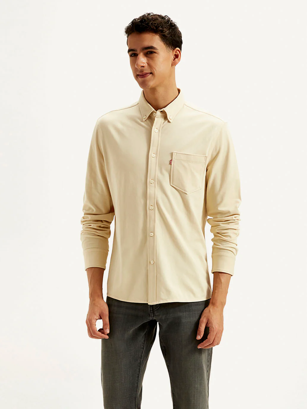 Men's Solid Slim Fit Shirt - Image 5