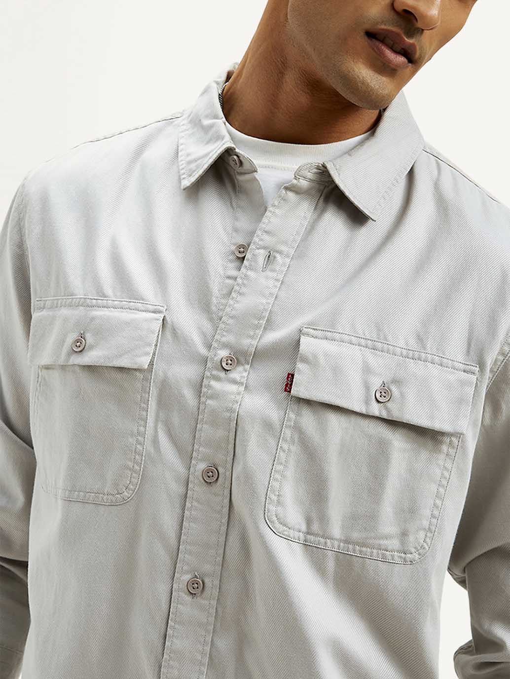 Men's Solid Slim Fit Shirt - Image 4