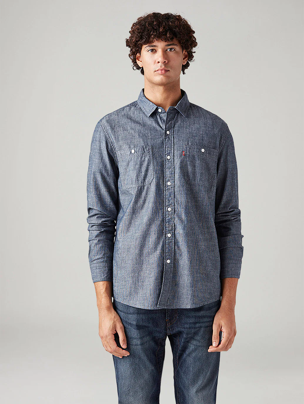 Men's Solid Slim Fit Shirt - Image 2