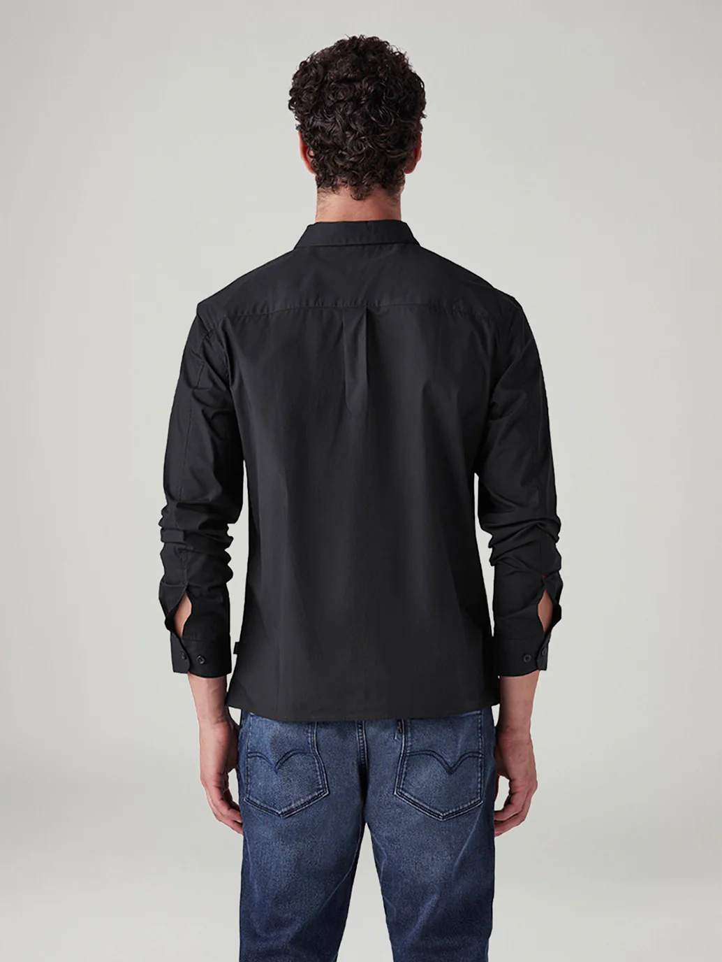 Men's Solid Slim Fit Shirt - Image 3