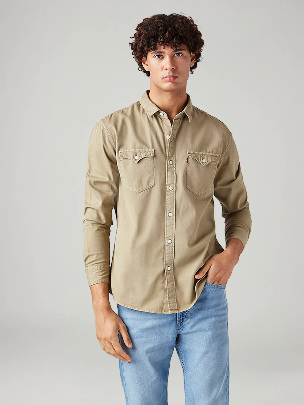 Men's Solid Slim Fit Shirt