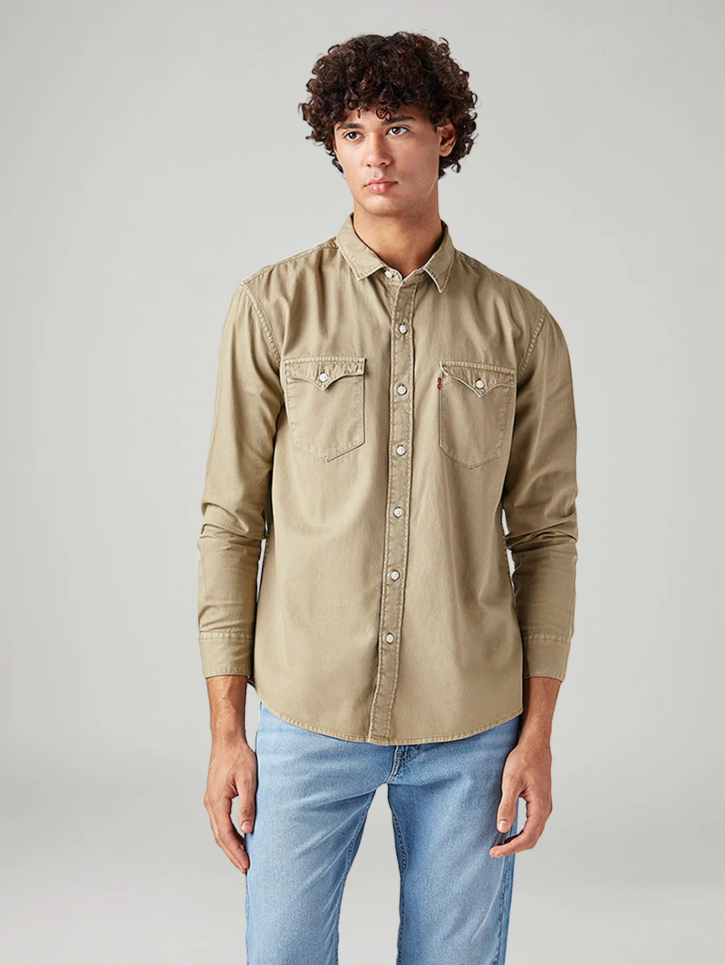 Men's Solid Slim Fit Shirt - Image 2