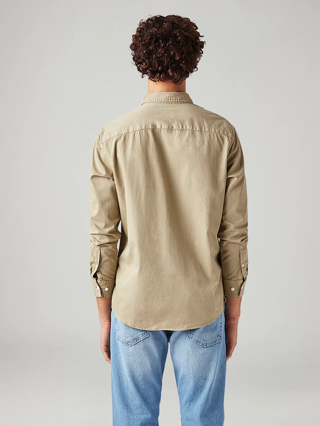 Men's Solid Slim Fit Shirt - Image 3
