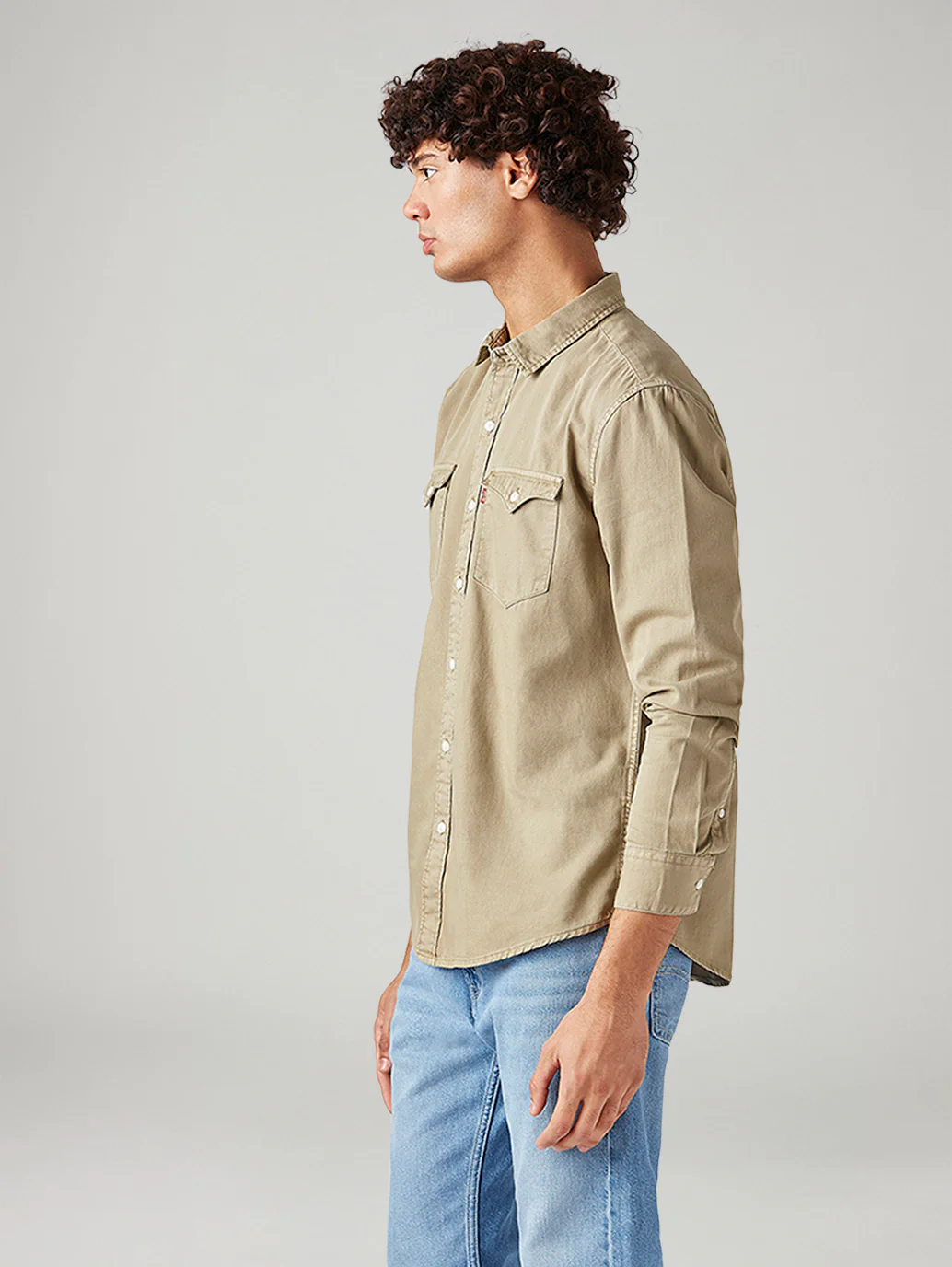 Men's Solid Slim Fit Shirt - Image 5