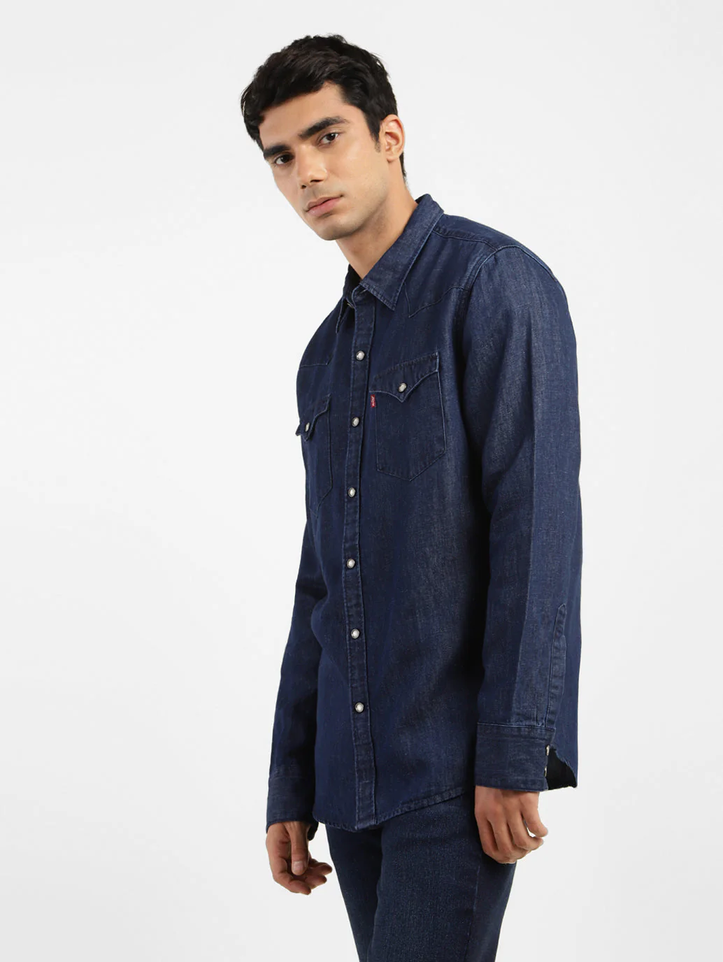 Men's Solid Slim Fit Shirt - Image 4