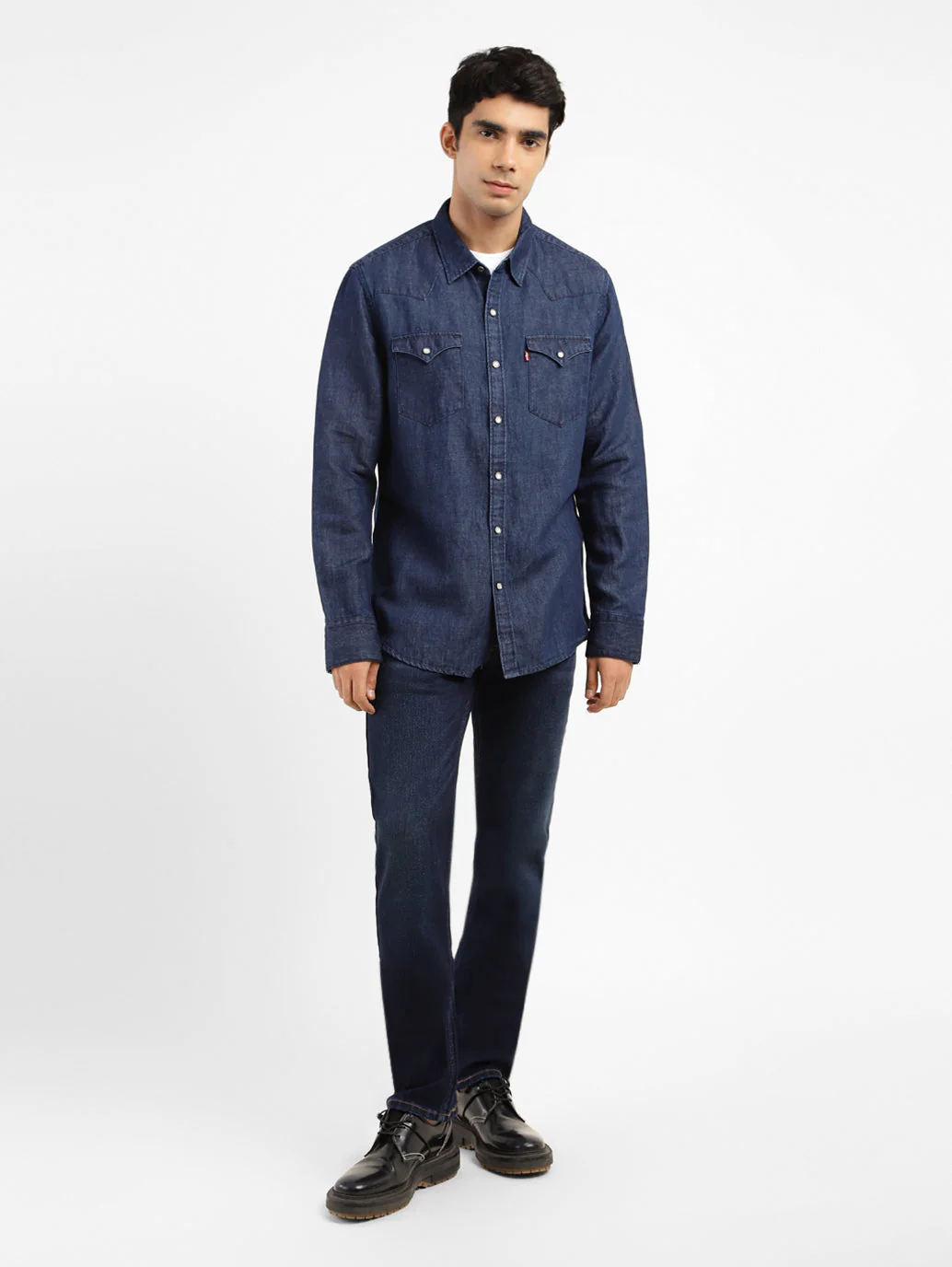 Men's Solid Slim Fit Shirt - Image 6