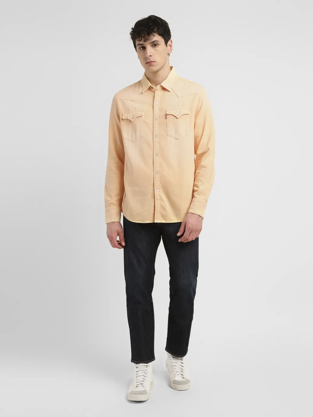 Men's Solid Slim Fit Shirt - Image 6
