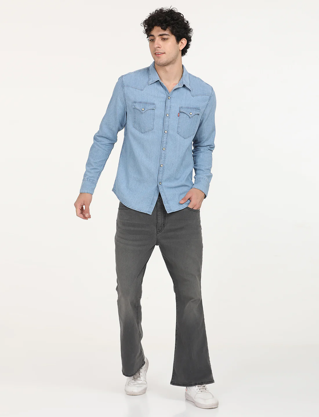Men's Solid Slim Fit Shirt - Image 6