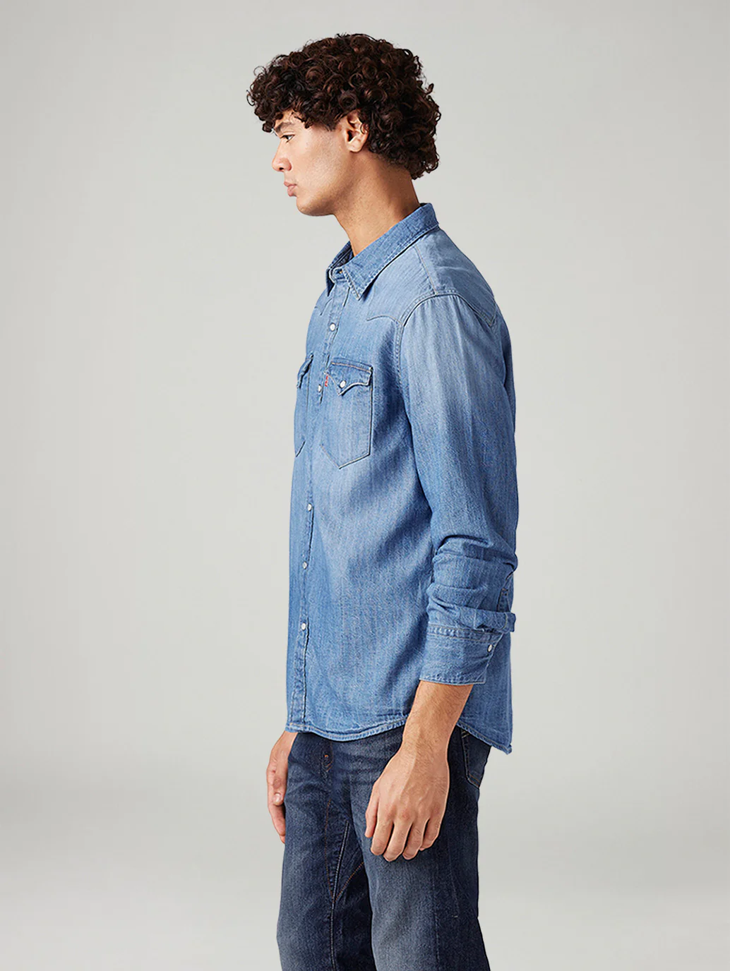 Men's Solid Slim Fit Shirt - Image 5