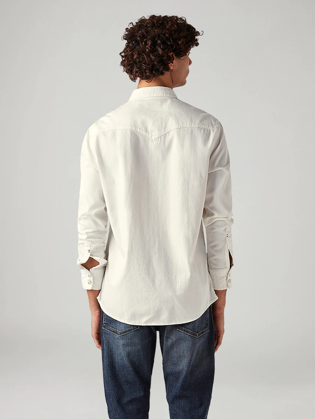 Men's Solid Slim Fit Shirt - Image 3