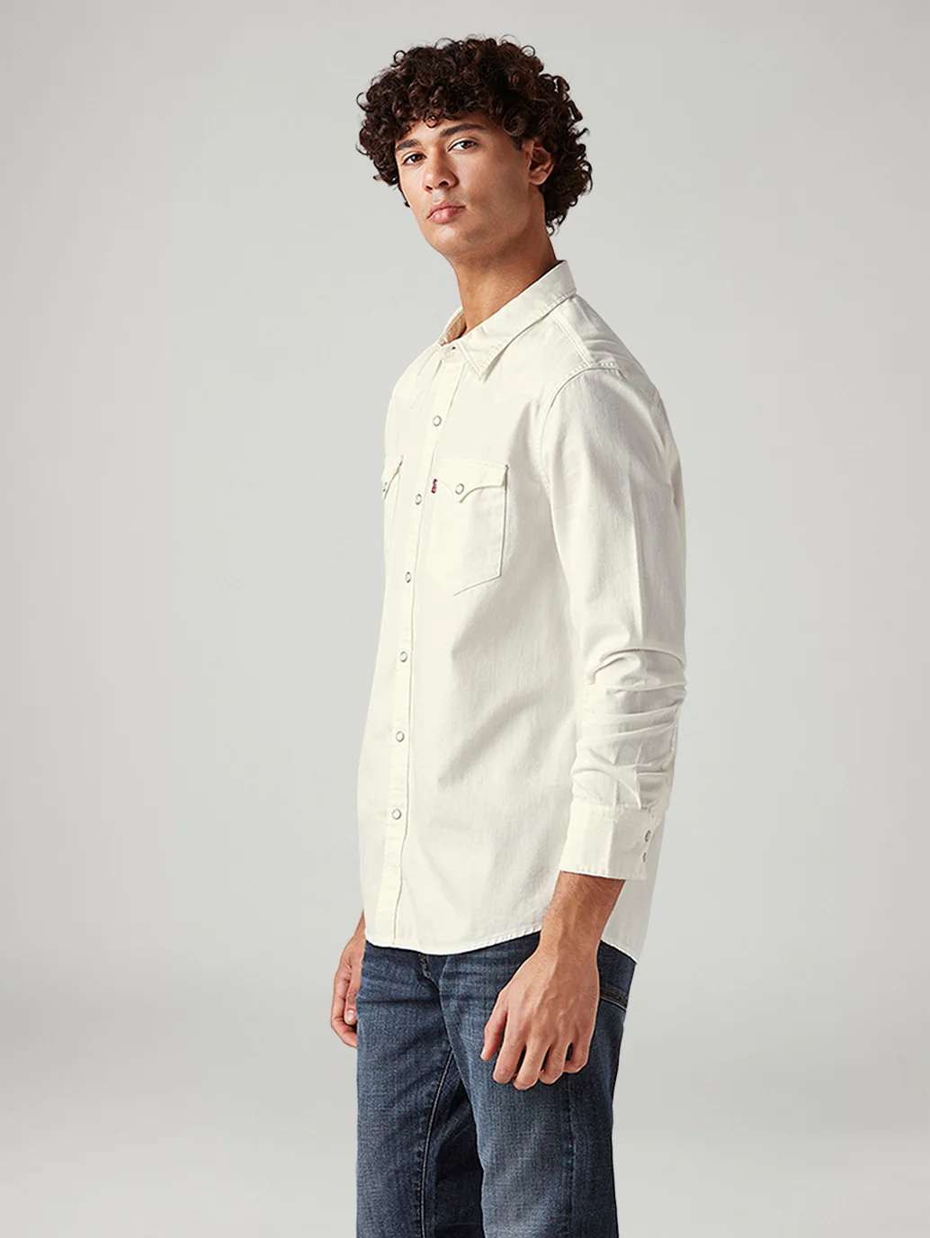Men's Solid Slim Fit Shirt - Image 5