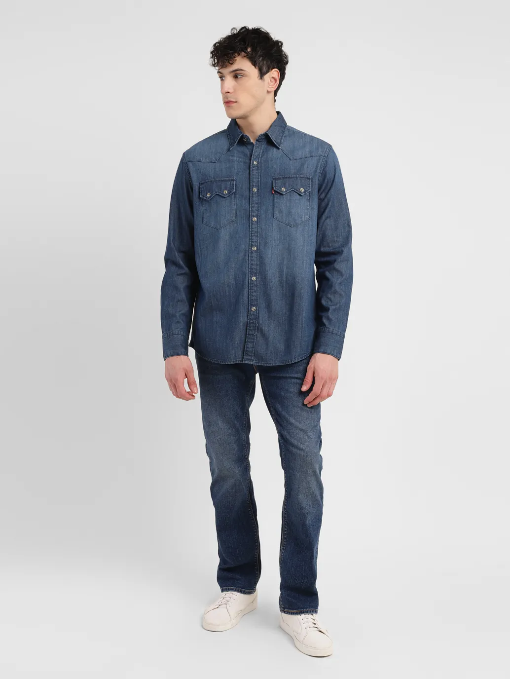 Men's Solid Slim Fit Shirt - Image 6