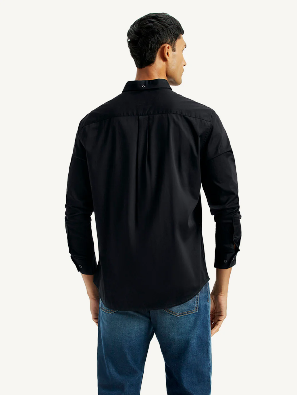 Men's Solid Slim Fit Shirt - Image 3