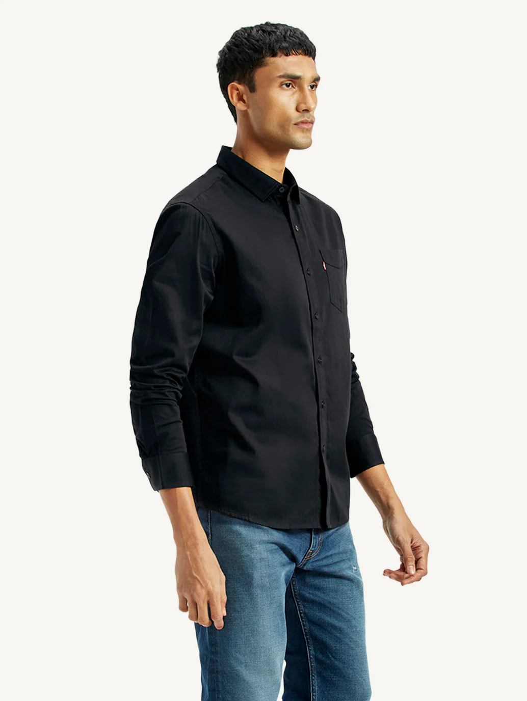 Men's Solid Slim Fit Shirt - Image 5
