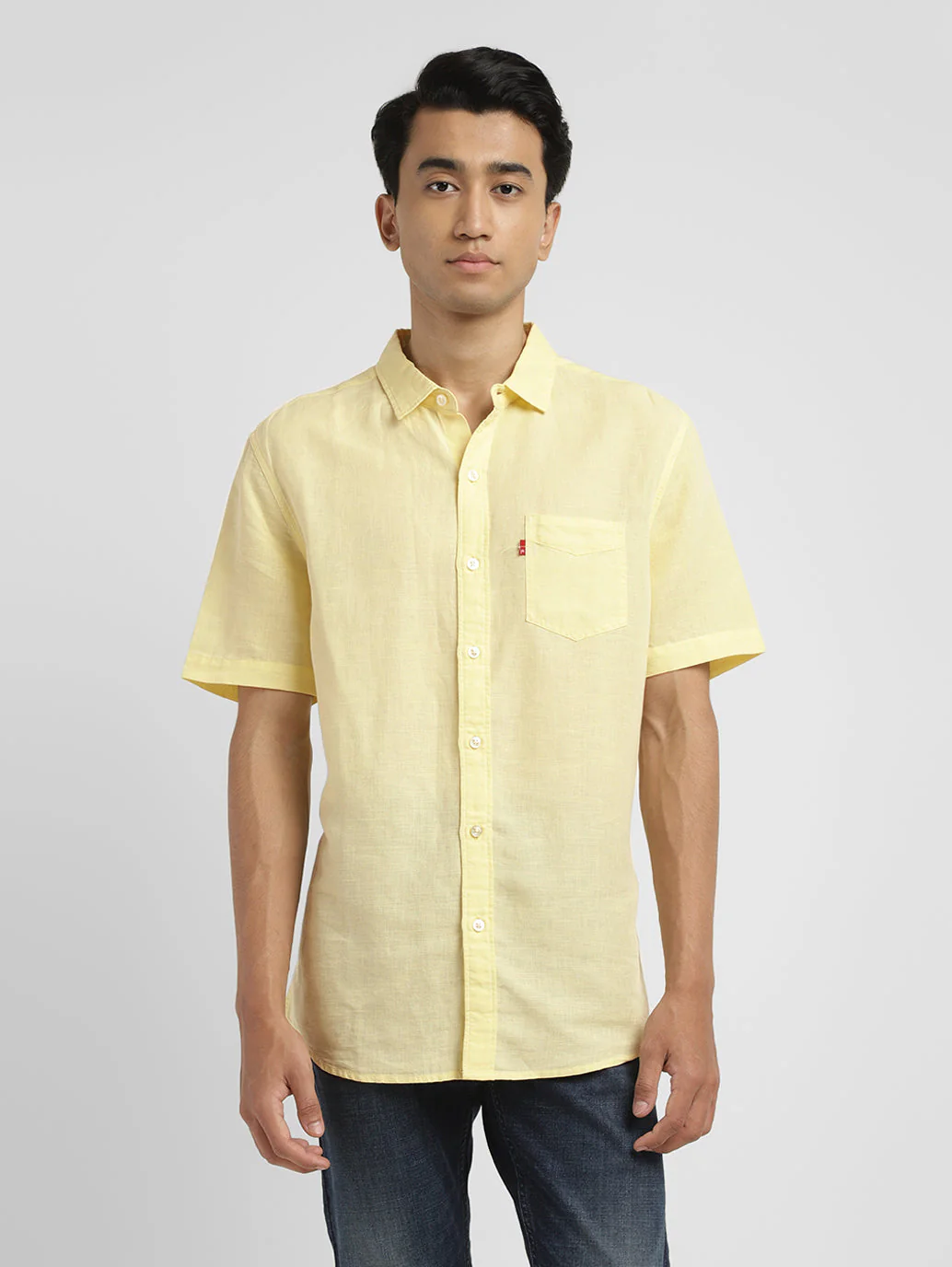 Men's Solid Slim Fit Shirt - Image 2