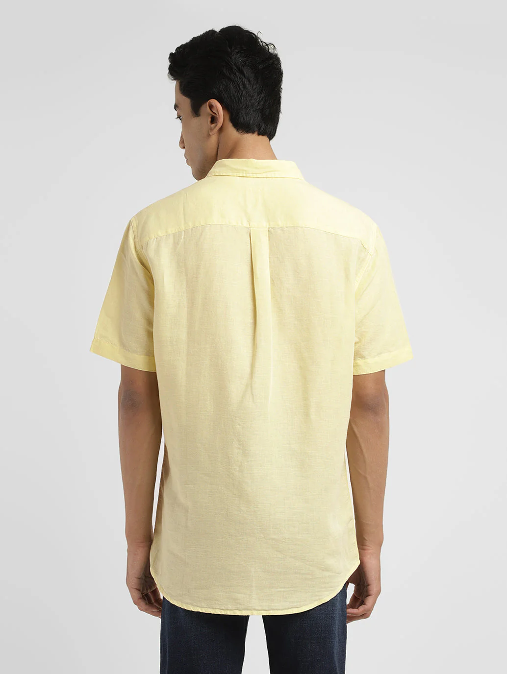 Men's Solid Slim Fit Shirt - Image 3