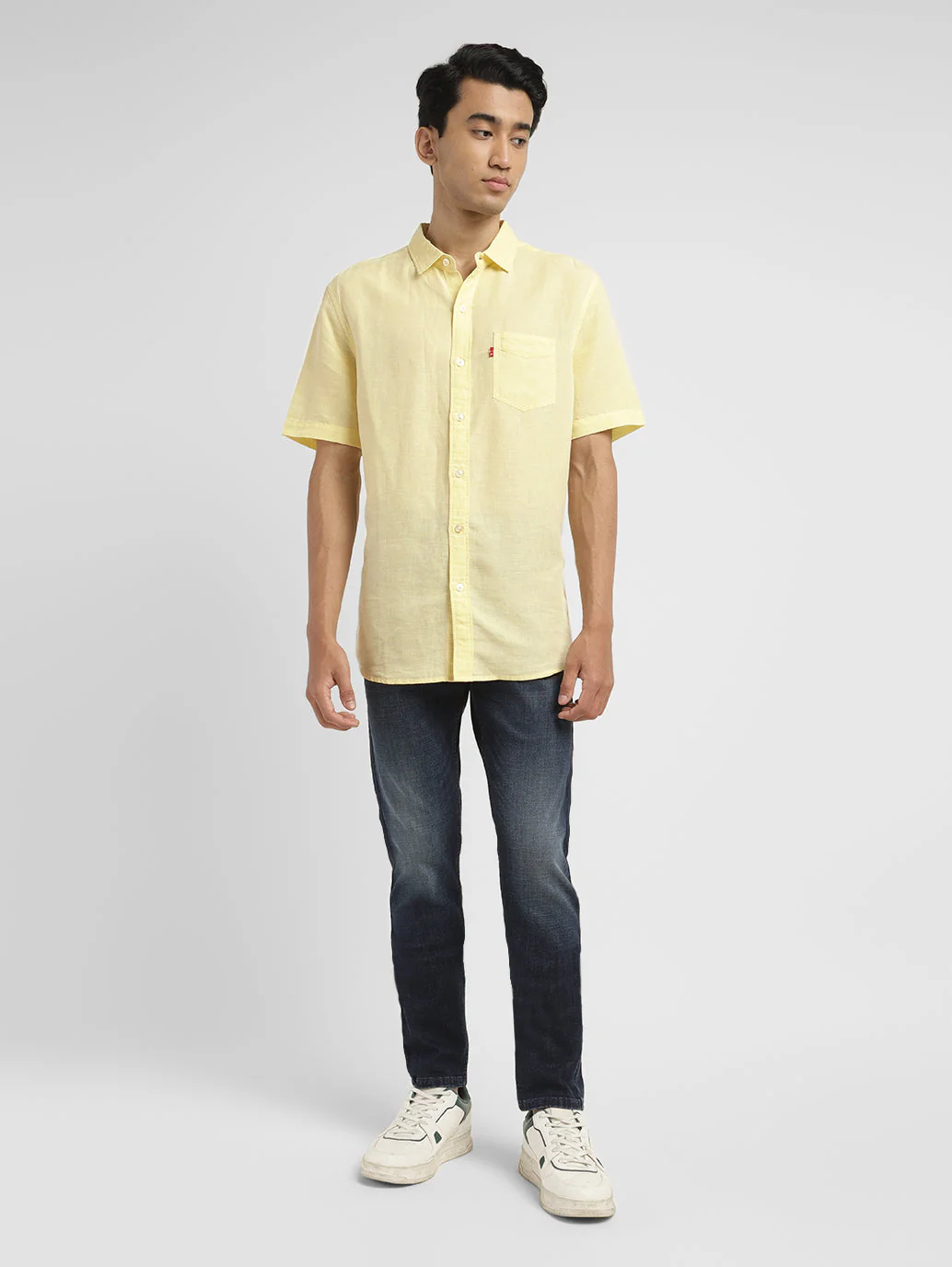 Men's Solid Slim Fit Shirt - Image 6