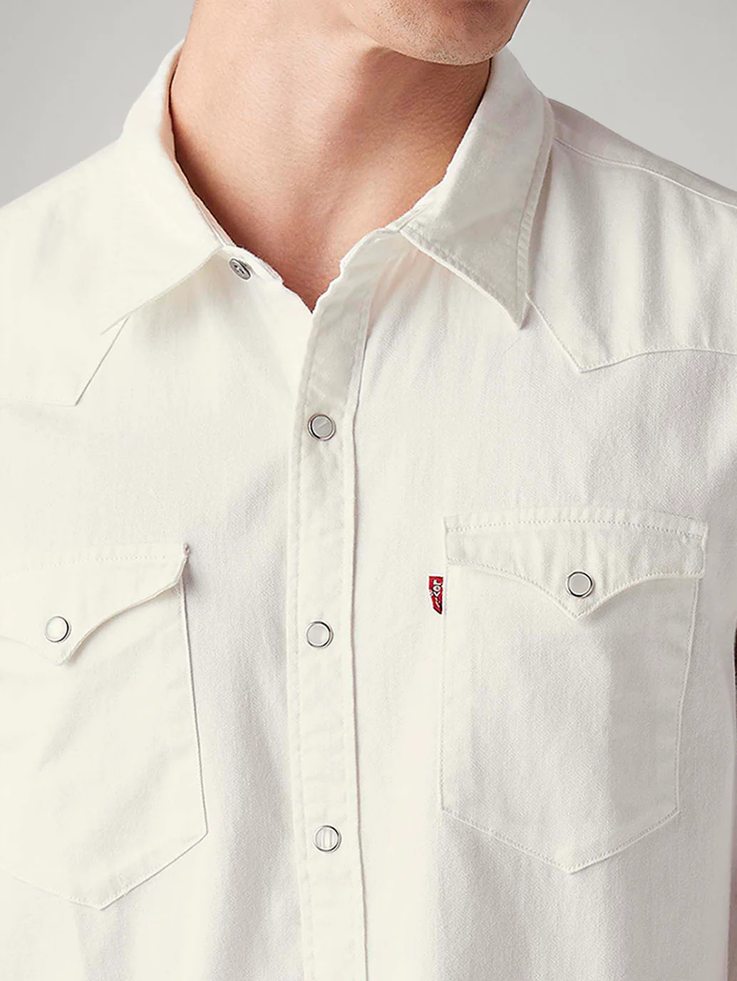 Men's Solid Slim Fit Shirt - Image 4