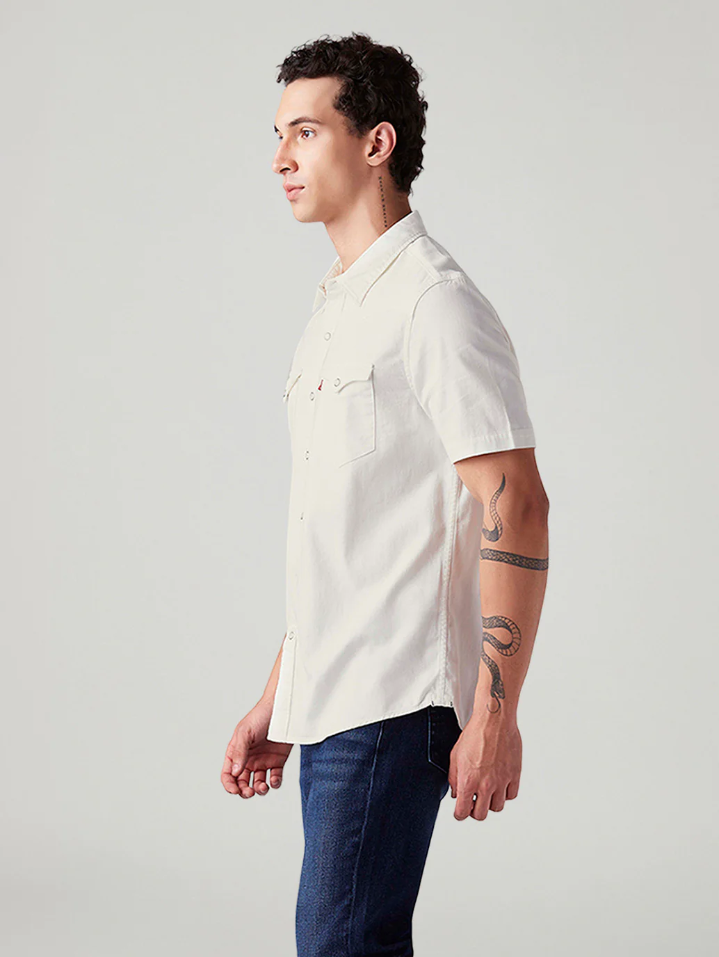 Men's Solid Slim Fit Shirt - Image 5