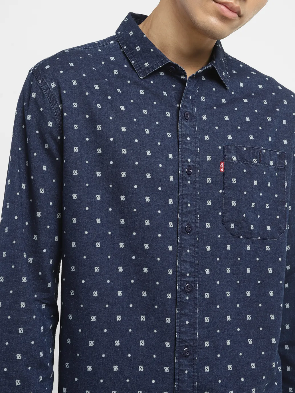 Men's Solid Slim Fit Shirt - Image 5