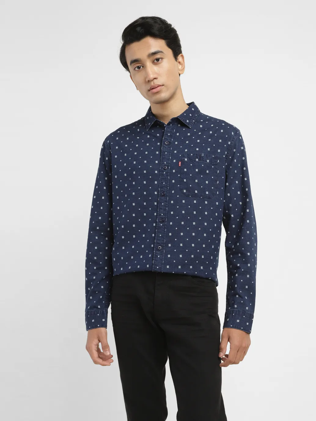 Men's Solid Slim Fit Shirt - Image 6