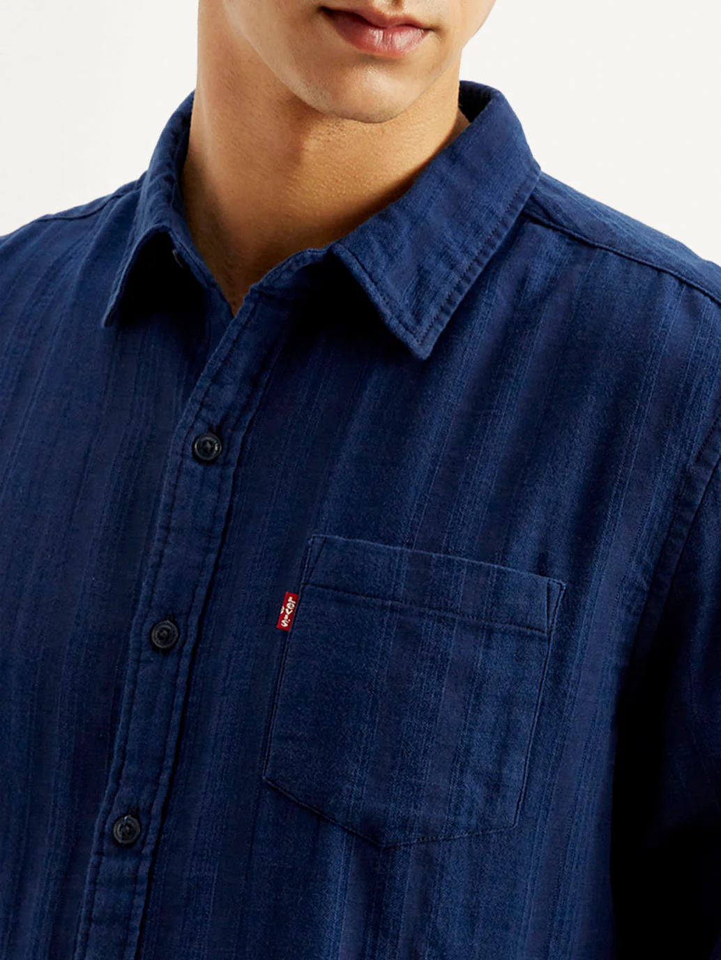 Men's Solid Slim Fit Shirt - Image 4
