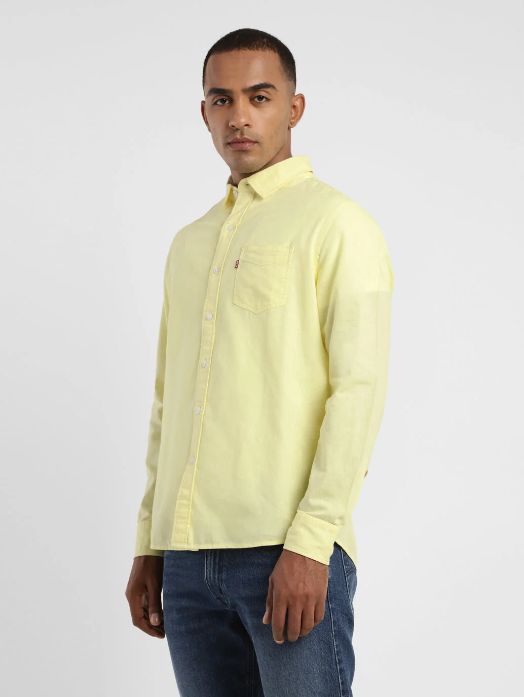 Men's Solid Slim Fit Shirt - Image 4