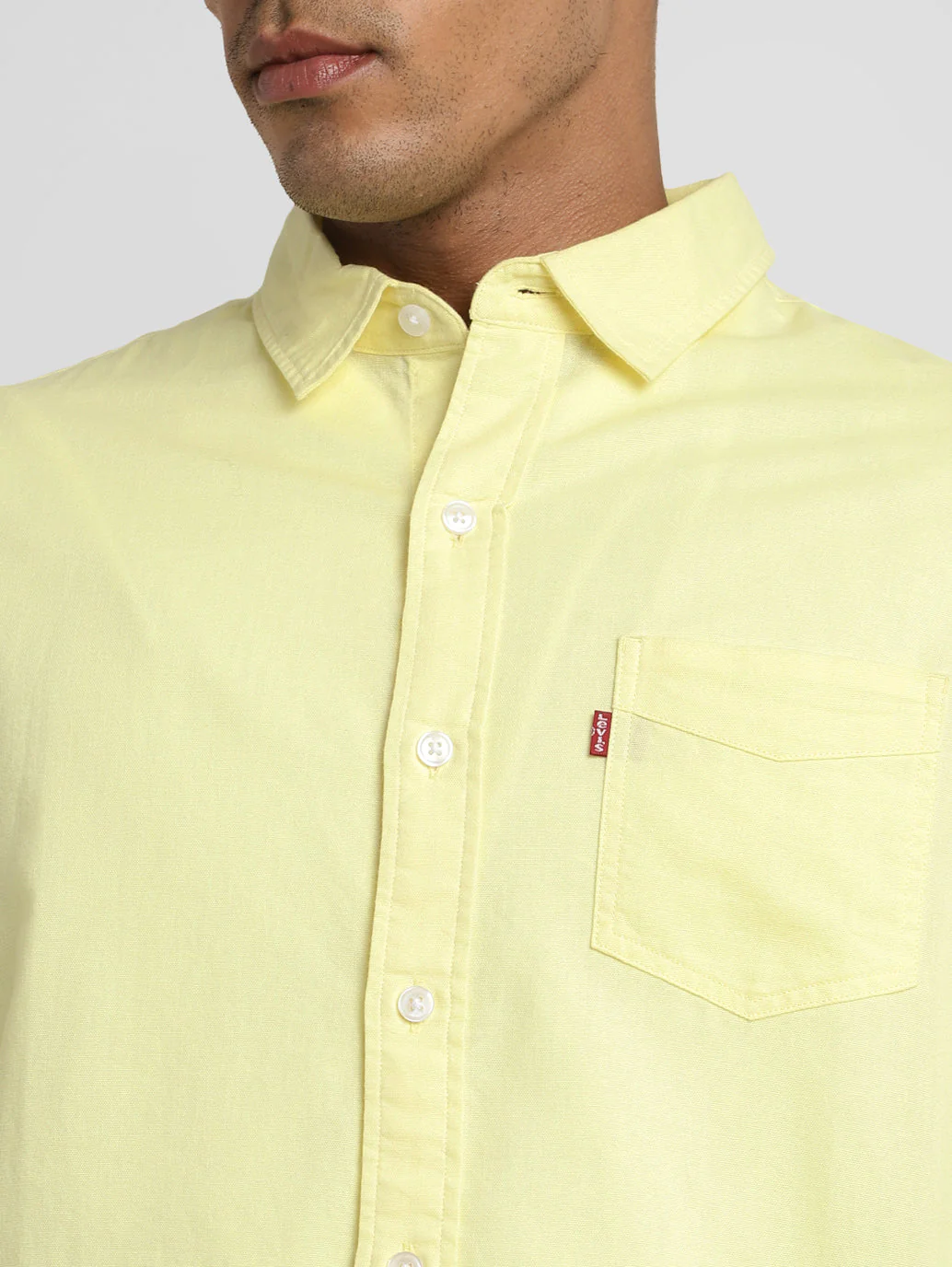 Men's Solid Slim Fit Shirt - Image 5