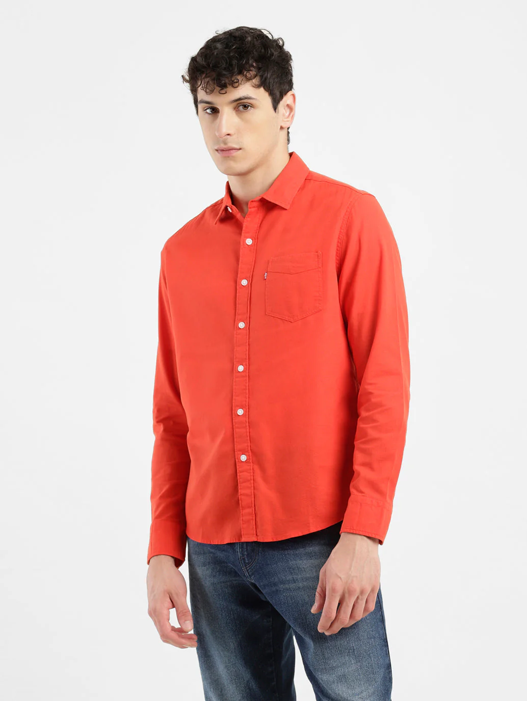 Men's Solid Slim Fit Shirt - Image 2