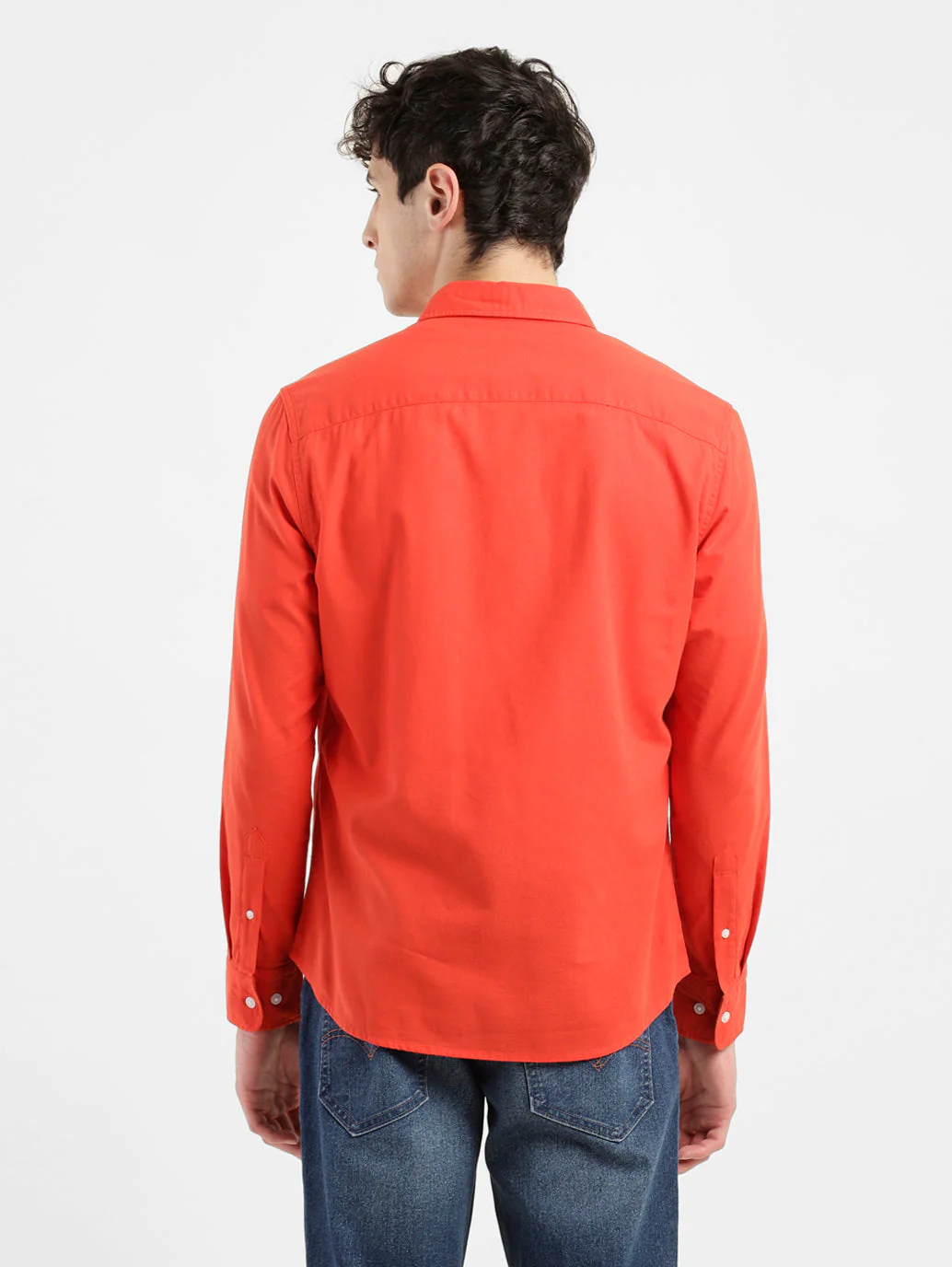 Men's Solid Slim Fit Shirt - Image 3