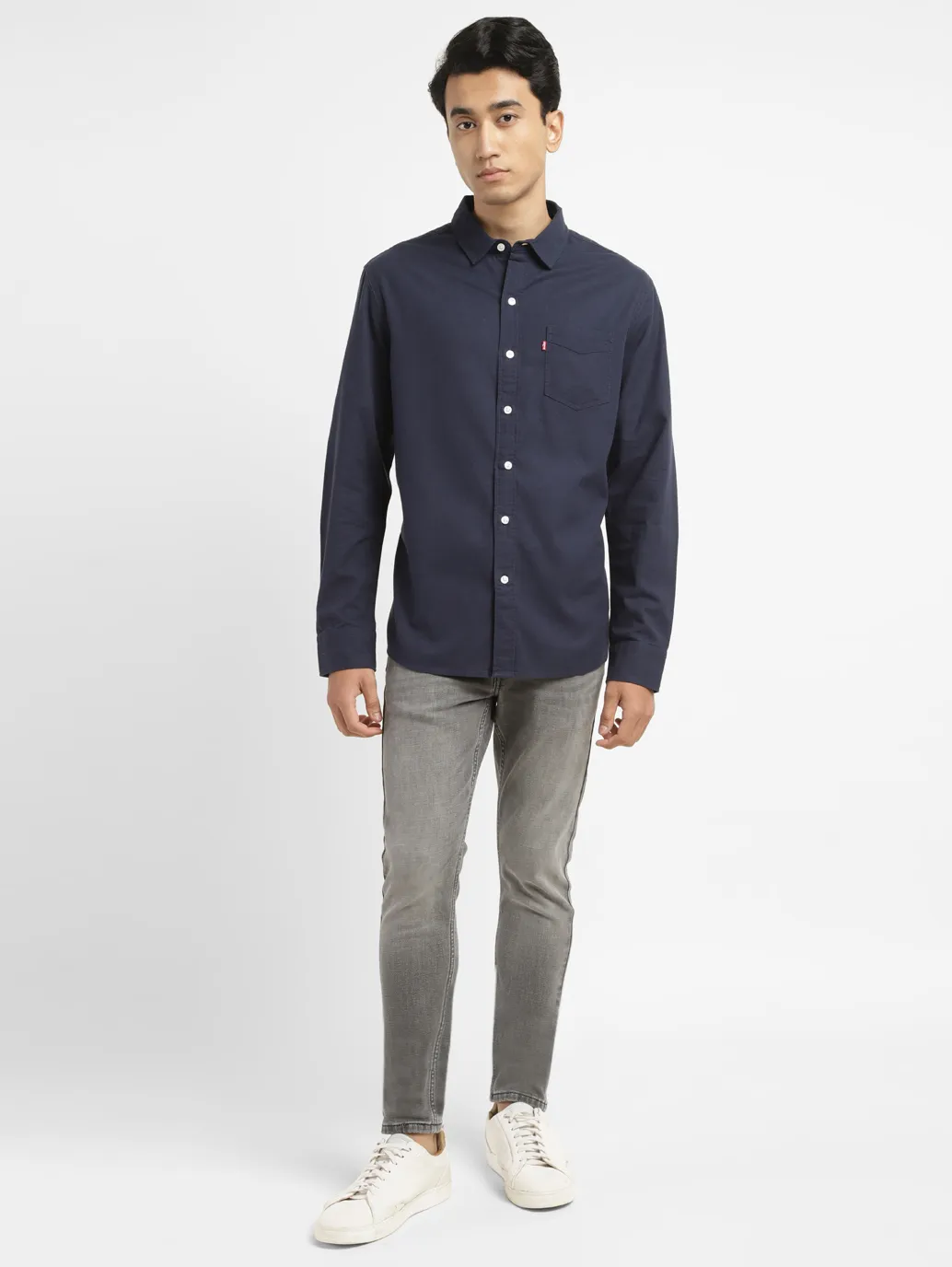 Men's Solid Slim Fit Shirt - Image 6