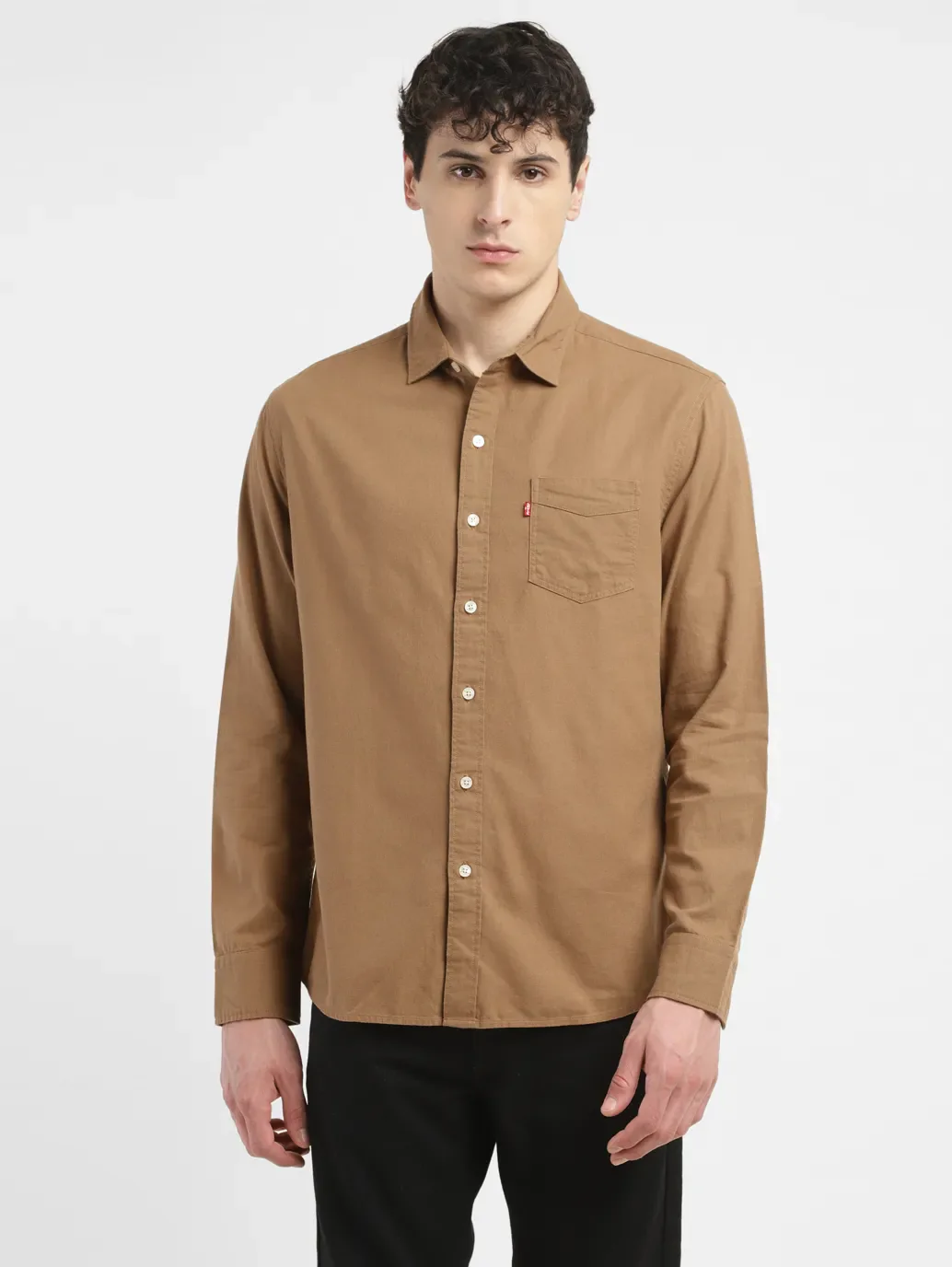 Men's Solid Slim Fit Shirt - Image 2