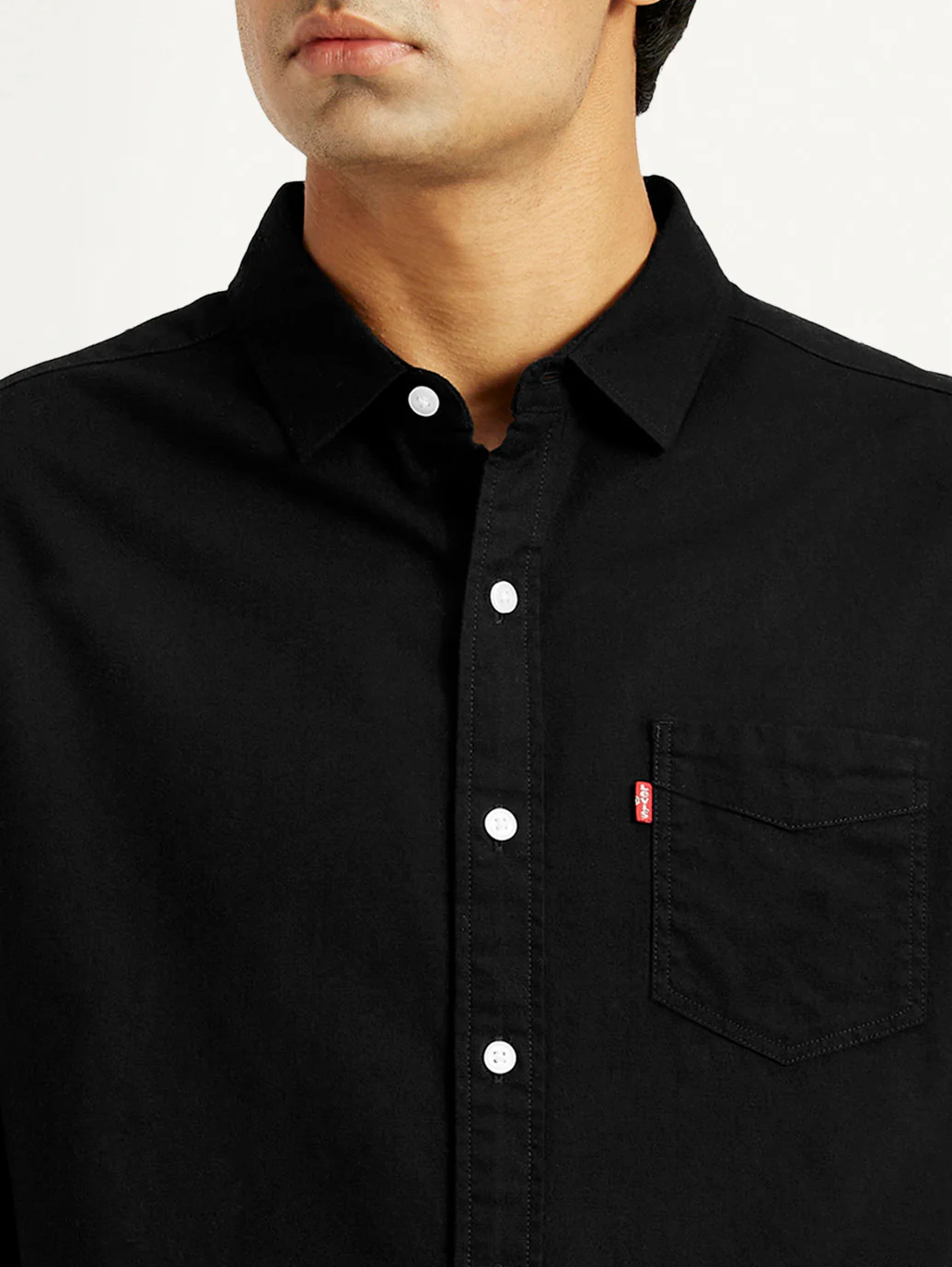 Men's Solid Slim Fit Shirt - Image 4